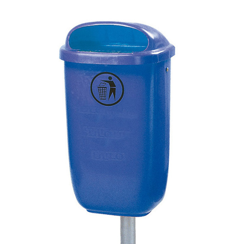 Plastový odpadkový koš 50 l. - modrý