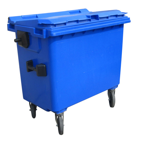 Plastový kontejner 660 l. - modrý
