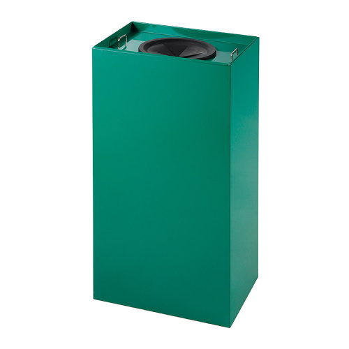 Odpadkový koš na tříděný odpad zelený 100 l