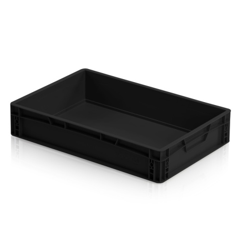 Plastová EURO přepravka 600x400x120mm - ESD