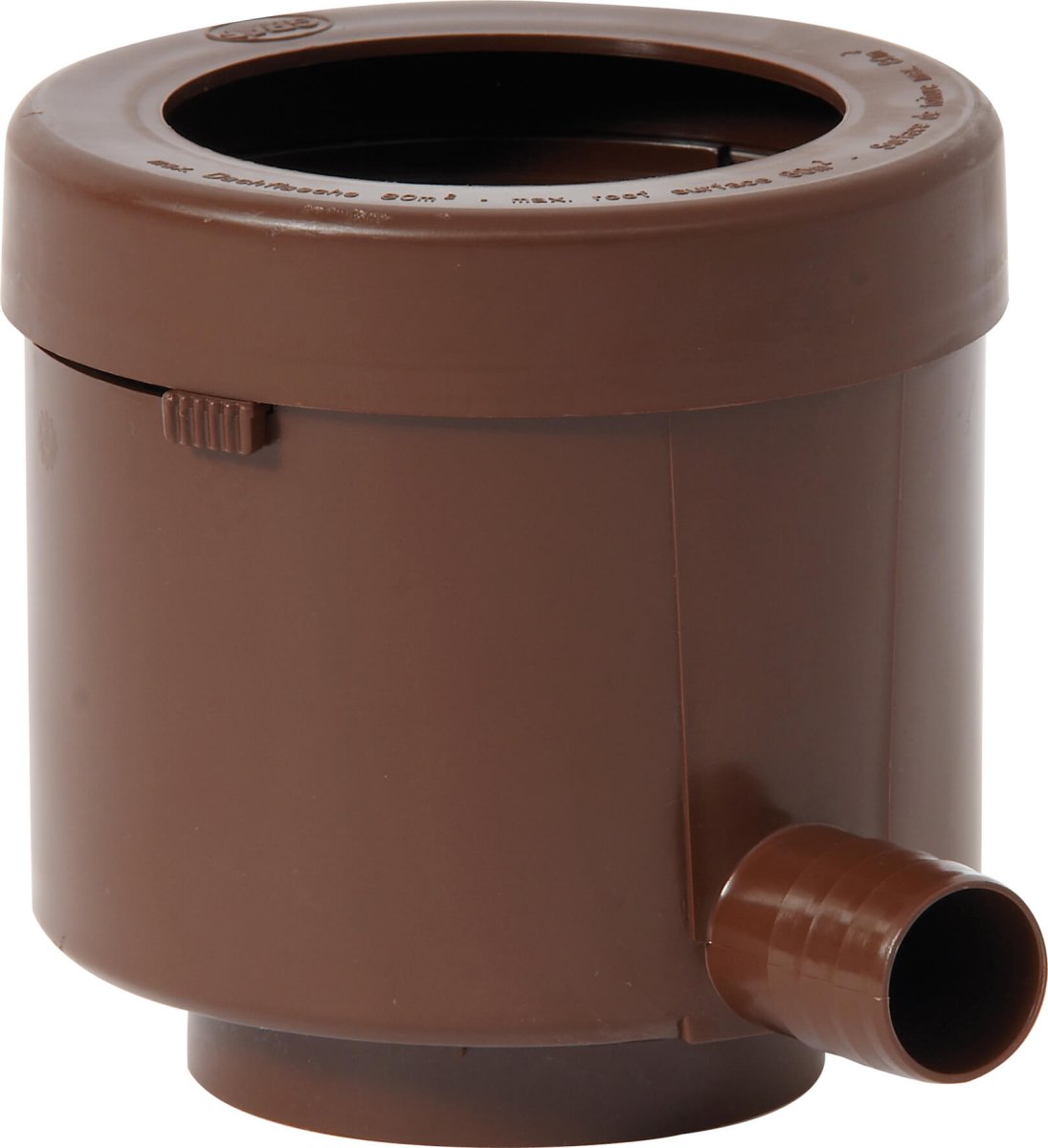 Sběrač dešťové vody s filtrem automat lux hnědý